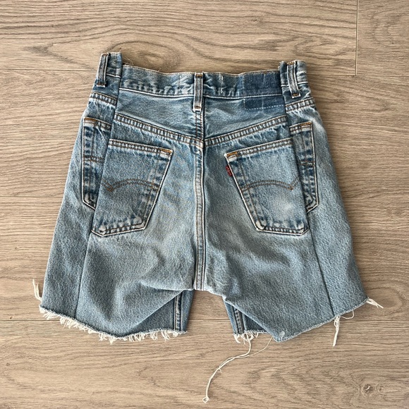 Reconstructed Vintage Levi 501 Shorts - Picture 3 of 5